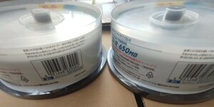 未開封品　三菱化学 スーバーアゾ　2個　MITSUBISHI CD-R 650MB CDR74SA25S SUPER-AZO 25枚入りスピンドル　16倍速