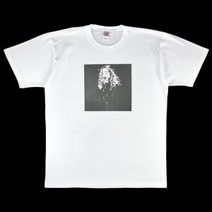 新品 Madonna マドンナ スモーキング カーリー ブロンド ヘア ファッション ポートレート ポスター ビッグ Tシャツ オーバーサイズ 5XL(6L)