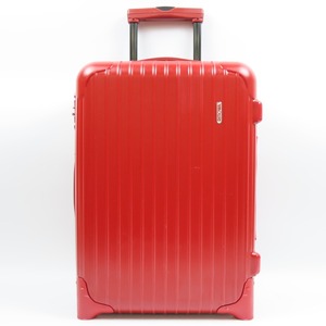 96587★1円スタート★RIMOWA リモワ 外綺麗 サルサ 2輪 35L トラベル 旅行 1〜3泊 スーツケース 855.52 キャリーバッグ/ポリカーボネート