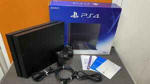 動作確認済 ps4 本体 ブラック 500GB PlayStation4 ジェット・ブラック CUH1200A プレステ4 プレイステーション ゲーム機 初期化済