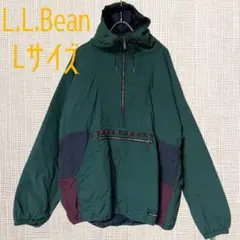 80s L.L.BEAN チロリアンテープ シンサレート アノラック Lサイズ