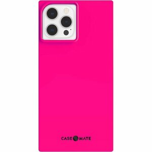 即決・送料込)【四角いデザインの耐衝撃ケース】Case-Mate iPhone 12 Pro Max 用 BLOX Case - Hot Pink