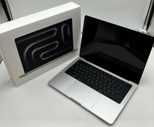 o3152k【1円スタート】【美品】Apple MacBook Pro 14インチ ノートPC MRX63J/A M3 Pro 18GB 512GB 通電確認済 初期化済 動作未確認