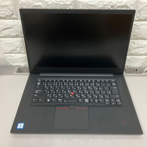 C108 Lenovo ThinkPad P1 Core i7 8850H メモリ8GB バッテリー無し　ジャンク