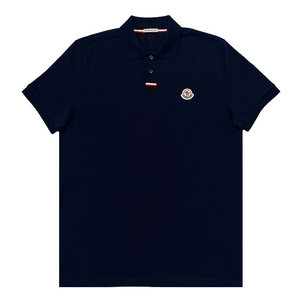 送料無料 106 MONCLER モンクレール 8A00029 899UR ネイビー ポロシャツ 半袖 size S