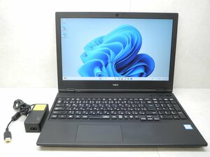 ☆1円☆第8世代☆NEC☆Versa Pro VKM16/X-5☆高解像度☆Core i5 1.60GHz/8GB/SSD256GB/DVD/無線/Bluetooth/カメラ/Office/Windows 11 Pro☆