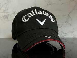 【未使用品】55E★Callaway Golf キャロウェイ ゴルフ キャップ 帽子 CAP 上品で高級感のあるデザインのコットン素材♪《FREEサイズ》