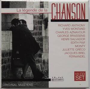 【CD】 Various Artists - La legende de la CHANSON (10CD) / 海外盤 / 送料無料