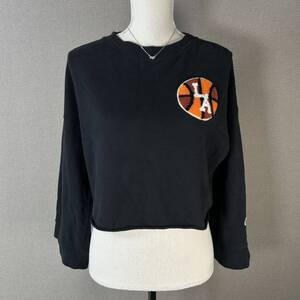 YT1934 E hyphen world gallery × Champion イーハイフンワールドギャラリー チャンピオン コラボ ショート丈 トレーナー フリーサイズ