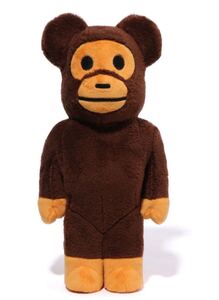 新品 未開封 BABY MILO COSTUME VER. BE@RBRICK 400% A BATHING APE ベアブリック ベイプ ベイビーマイロ ぬいぐるみ medicom toy