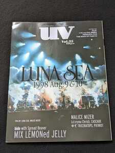 uv LUNA SEA　マリスミゼル　hide with Spread Beaver ラクリマクリスティ　CASCADE　ゆず　GLAY　L