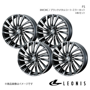 LEONIS/FS インプレッサWRX STI GDB アルミホイール4本セット【17×7.0J 5-114.3 INSET42 BMCMC】0039977×4