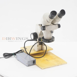 [DW] 8日保証 SMZ-2B NIKON 10×23 ニコン Microscope 実体顕微鏡 顕微鏡 HOZAN L-65付[06653-0018]