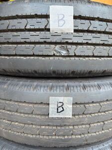 送料無料　195/75R15 ブリヂストンエコピア　R202 2本　Bセット