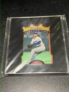 伊藤智仁　1998 カルビーCDカード CD-01 景品　プロ野球チップ