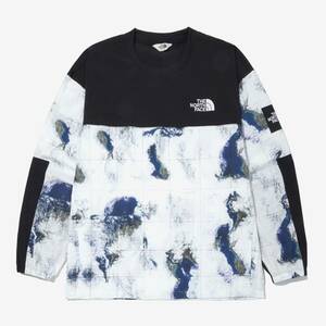 THE NORTH FACE ノースフェイス ホワイトレーベル ALBANY CREWNECK アルバニークルーネック ナイロントップス 長袖Tシャツ 韓国限定 L