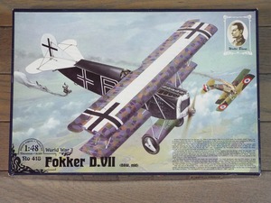 送料無料！ローデン1/48　フォッカー D.VII ( OAW )　 # 418