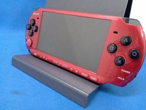 本体のみ 動作確認済 PSP「プレイステーション・ポータブル」ラディアント・レッド(PSP3000RR)