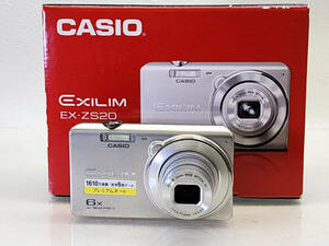 ★ R60528　CASIO カシオ　EXILIM エクシリム　EX-ZS20　コンパクトデジタルカメラ　元箱・説明書付き ★