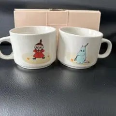 非売品★ムーミン ペアカップ 陶器製