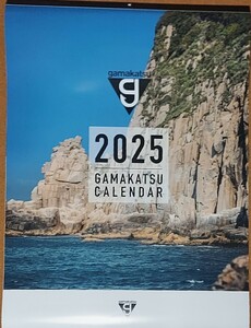 ★即決！最新！がまかつ 2025年 カレンダー★在庫9 Gamakatsu 令和7年 店名無し！