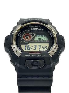 CASIO◆ソーラー腕時計・G-SHOCK/デジタル/BLK/BLK