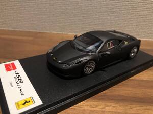 メイクアップ/アイドロン Make Up eidolon 1/43 Ferrari 458 Challenge 2011 フェラーリ 458 matt black チャレンジ マットブラック