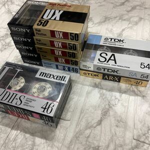 カセットテープ SONY TDK maxell ハイポジション ノーマル 年代物