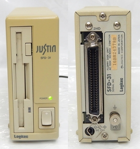 Logitec ロジテック　SFD-31　PC-98用 外付け FDD フロッピーディスクドライブ