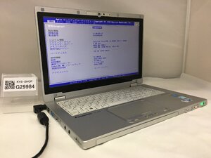 ジャンク/Panasonic CF-AX3GF3CS/Core i5 4300U 1.90GHz/128GB/4GB/11.6インチ/タッチパネル/高解像度/AC欠品