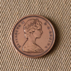 カナダ硬貨　1セント　(1973年）