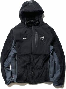 新品 新古 タグ F.C.Real Bristol FCRB POLARTEC FLEECE 素材切替加工 HYBRID ポーラテック ブルゾン JACKET フリース パーカー SOPH XL