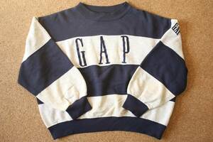 1円 90s OLD GAP デカタグ スウェット ビンテージ 80s オールド ギャップ オリジナル ヴィンテージ リバースウィーブ champion トレーナー