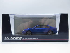 1/43　ハイストーリー　スバル　レガシィ S401 STI Version 2002　ミニカー　WRブルー・マイカ