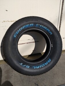 新品未使用　クーパーコブラ　1本　cobra radial gt tires 225/70r15　COOPER TIRES　検/ BFグッドリッチ　BFGoodrich ホワイトレター