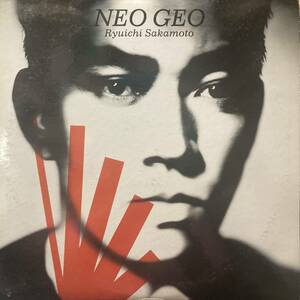 激レアプロモLP ☆ 坂本龍一 Neo Geo ☆ PROMO 元YMO Ryichi Sakamoto ANALOG VINYLレコード