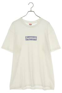 シュプリーム Tシャツ 19AW サイズ:L バンダナボックスロゴTシャツ 中古 SB01