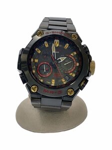 CASIO◆ソーラー腕時計・G-SHOCK/アナログ/BLK/BLK