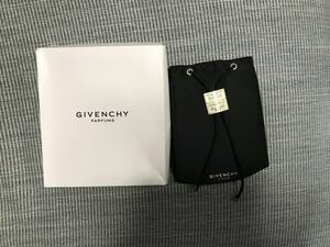 未使用★GIVENCHY ジバンシイ　ノベルティ　巾着バケットポーチ　ロゴ