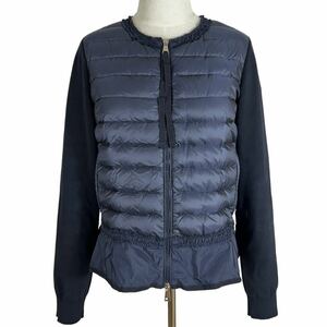 MONCLER モンクレール MAGLIONE 切り替えジャケット ネイビー M