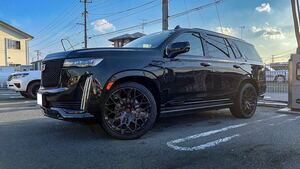 23インチ 4本セット T&T forged 鍛造 ホイール キャデラック 全車種に対応 エスカレード XT6 XT5 XT4 CT6 CT5 SRX CTS 等オーダーで作製 