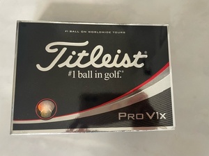 【USA★直輸入】タイトリスト　PRO V1x　１ダース【新品・未使用】