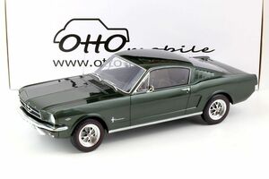 1:12 otto フォード マスタング Fastback Mustang ファストバック 1965 ダークグリーン Ford