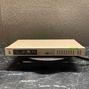 MYM11-555 激安 Technics ST-S55 FM/AM STEREO TUNER 通電OK 中古現状品 ※3回再出品で処分