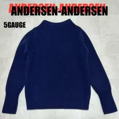 ANDERSEN-ANDERSEN 5 GAUGE CREWNECK ニット