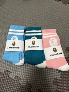 アベイシングエイプ A bathing ape 男性 ソックス man’s socks 靴下