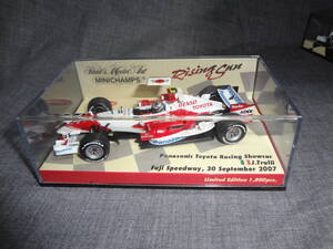 ★PMA 1/43 ミニチャンプス Panasonic Toyota Racing Showcar J.Trulli 2007★Rising Sun No.403 070082