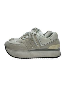 NEW BALANCE◆WL574/ホワイト/24cm/WHT