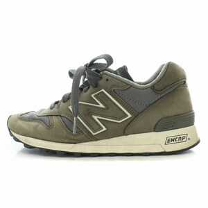 ニューバランス NEW BALANCE 1300 ローカットスニーカー シューズ 切替 ロゴ US6 24cm カーキ M1300DG /BB ■OF レディース