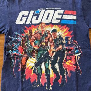 GI.Joe Tシャツ S 紺色 ブルー GI ジョー アメコミ